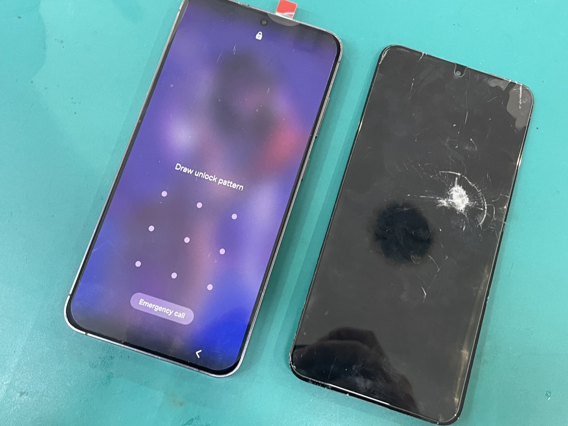 Galaxy S24＋ 液晶画面交換しました！